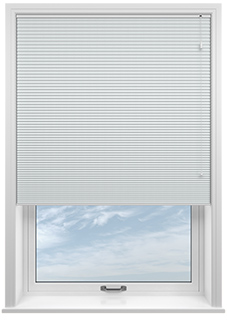 Celeste (Blackout), Talc - Pleated Blind